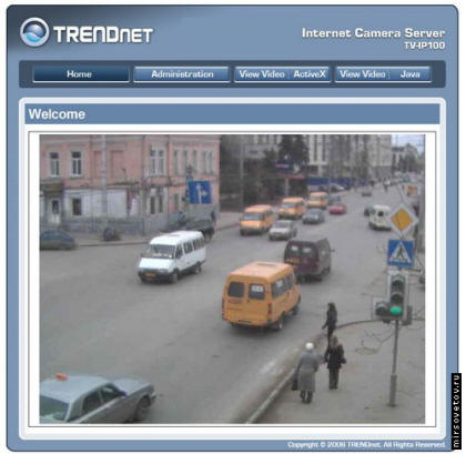 Изображение с IP видеокамеры